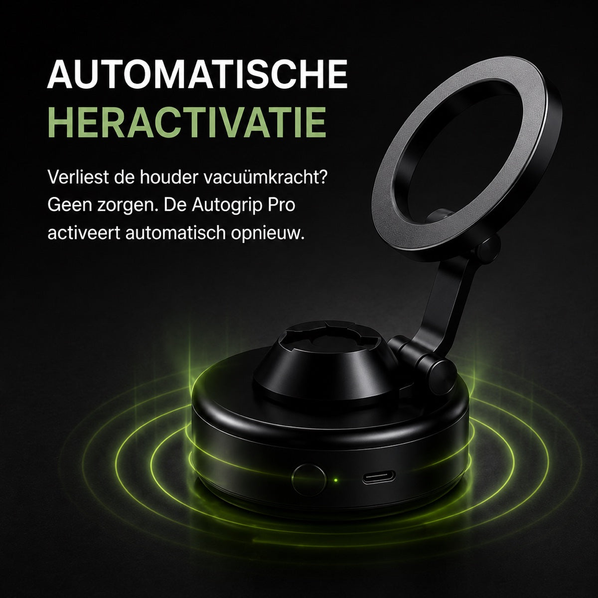 Automatische heractivatie van vacuüm