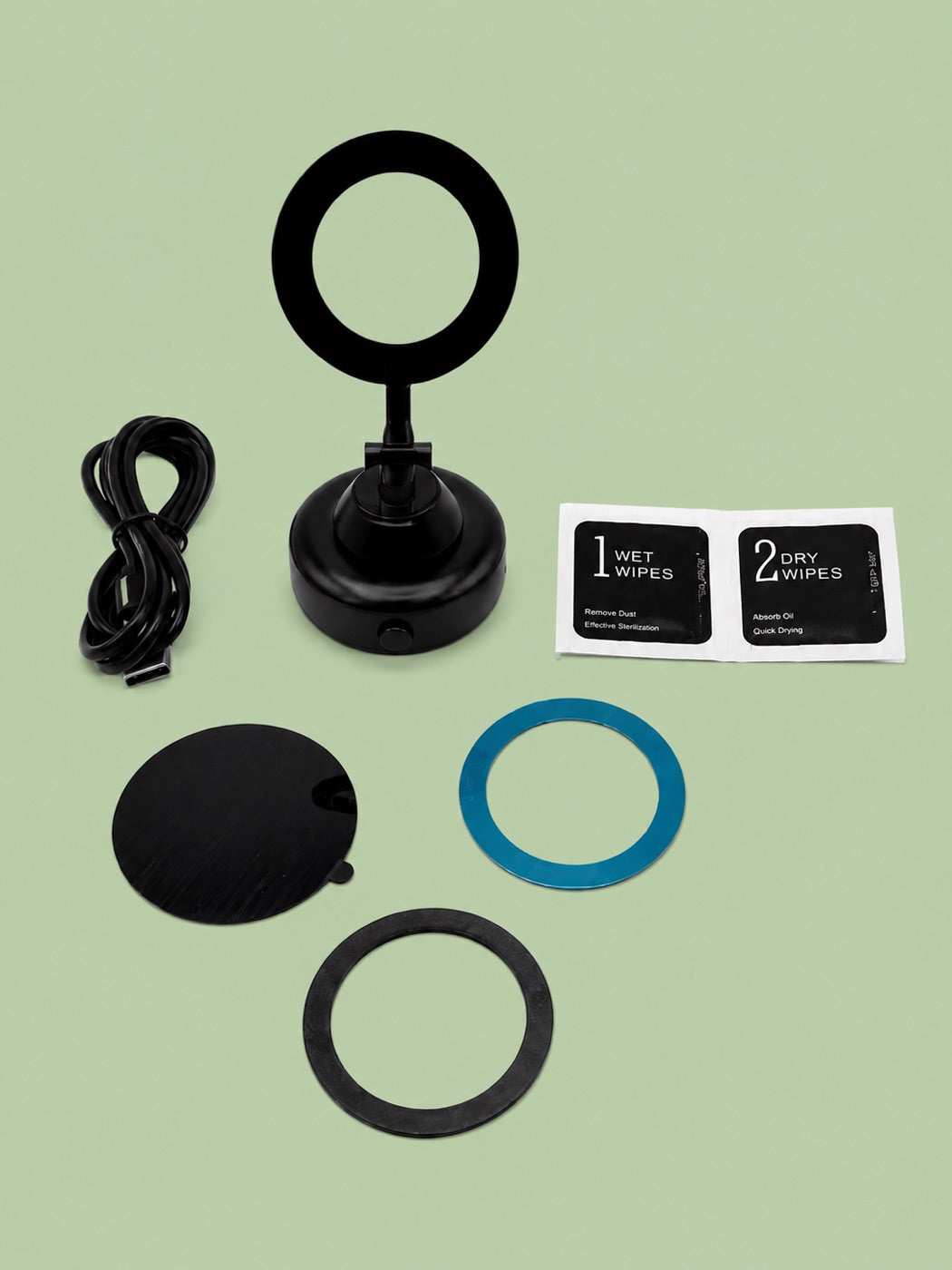 Telefoonhouder Autogrip Pro inhoud doosje
